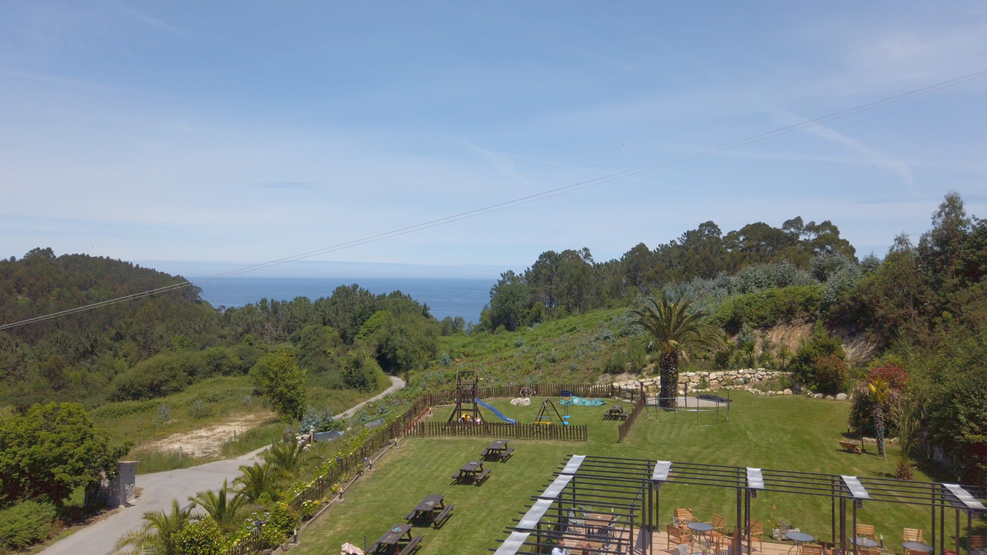 Hotel Playa de Aguilar - Terraza vista aérea