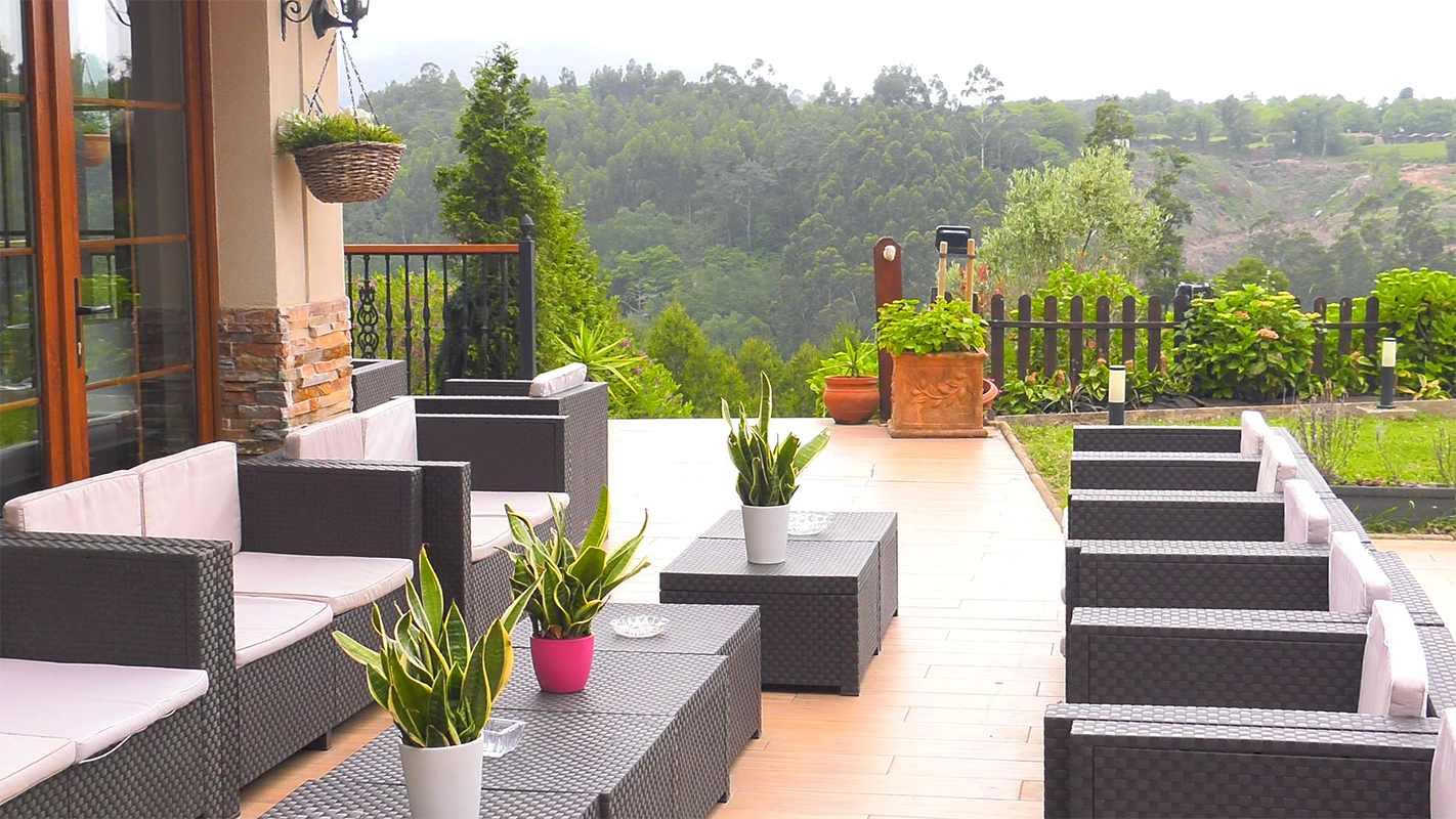 Hotel Playa de Aguilar - Terraza con vistas