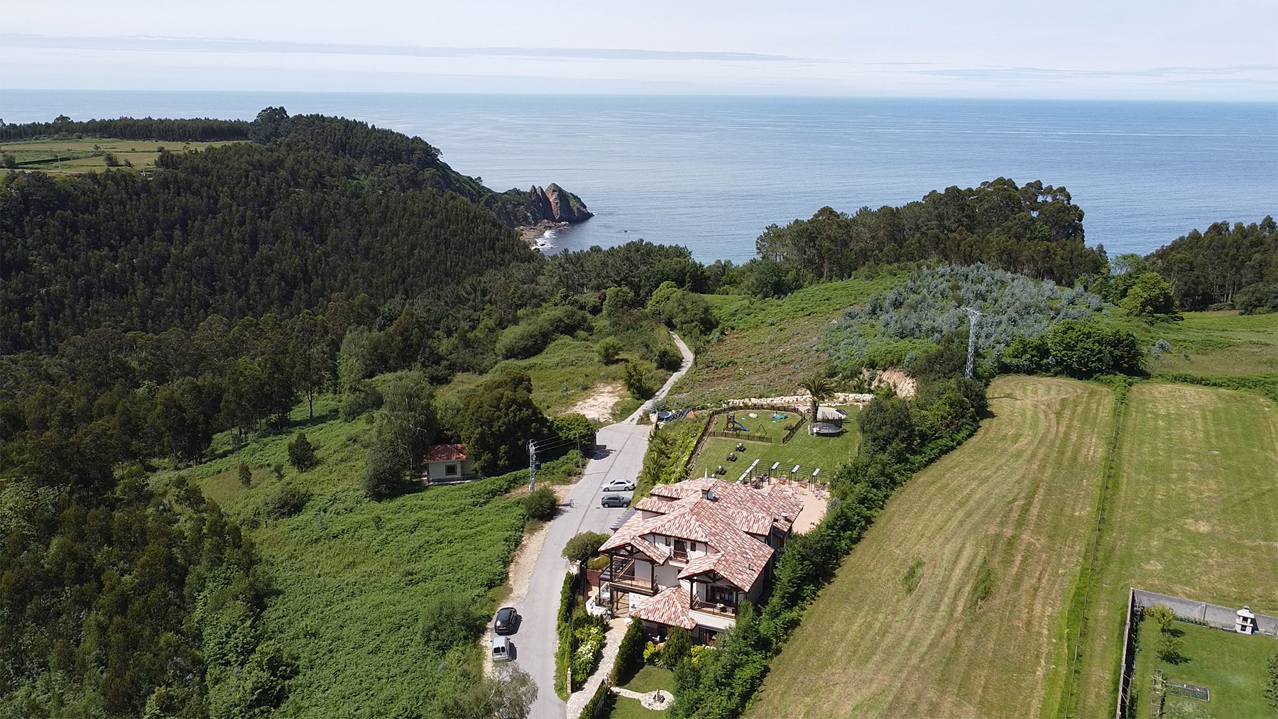 Hotel Playa de Aguilar vista aérea